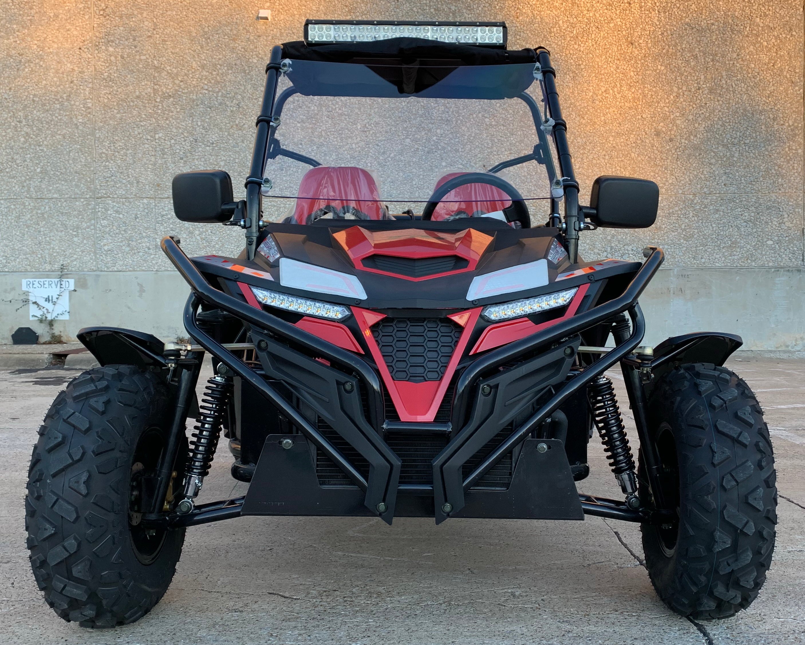 TrailMaster Cheetah 300EX EFI Deluxe UTV Go Kart, Shaft Drive, Liquid Cooled CVT Auto with Reverse