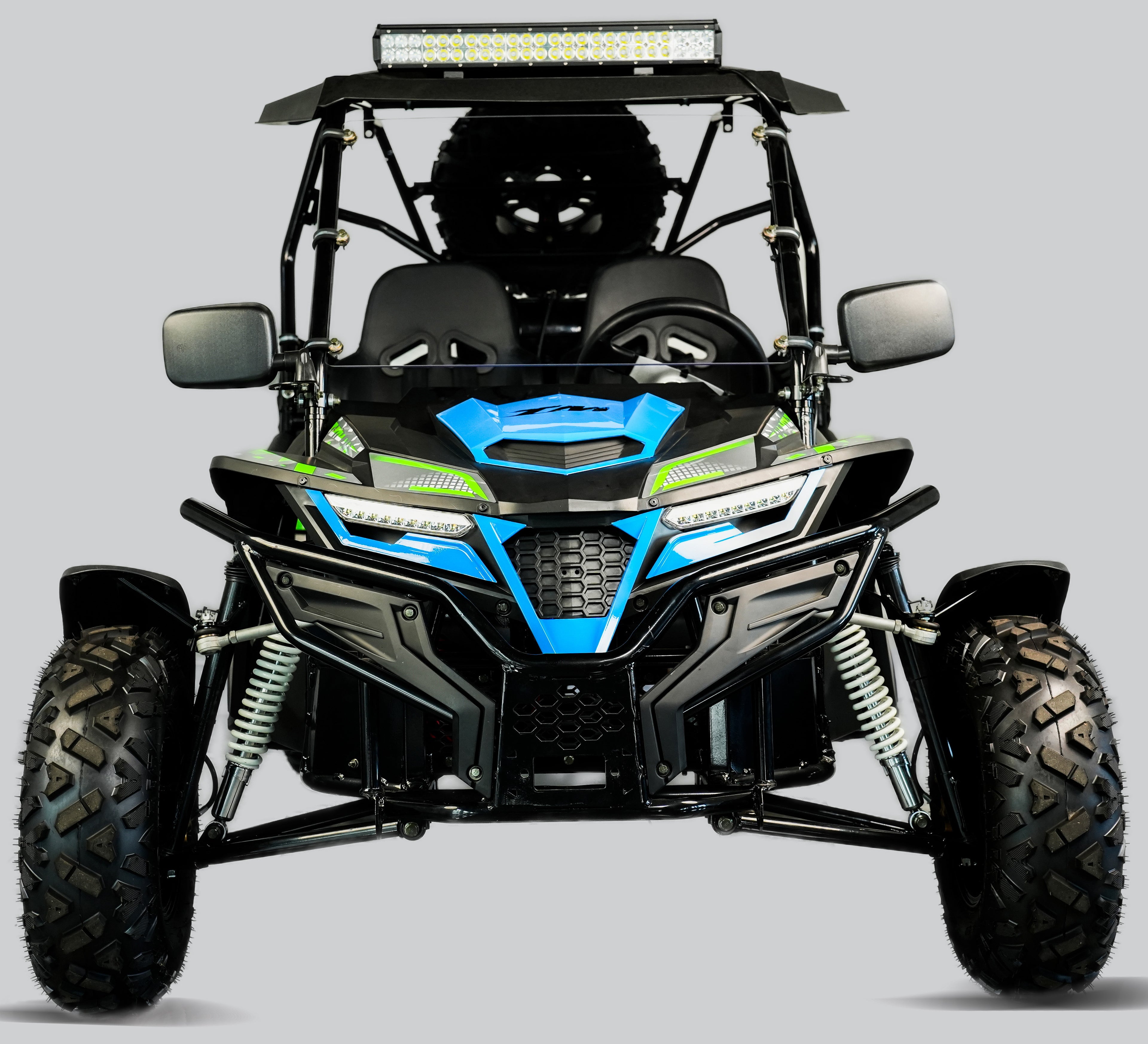 TrailMaster Cheetah 200X Go Kart (Special) CVT Automatic with Reverse, Alloy Wheels, Windshield