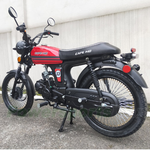 MC-W013 Cafe 140cc Motorcycle – Automatic Transmission