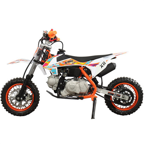 X-PRO X11 110cc Dirt Bike with Automatic Transmission, Electric Start, Hydraulic Disc Brake! 10in Wheels! Zongshen Brand Engine!