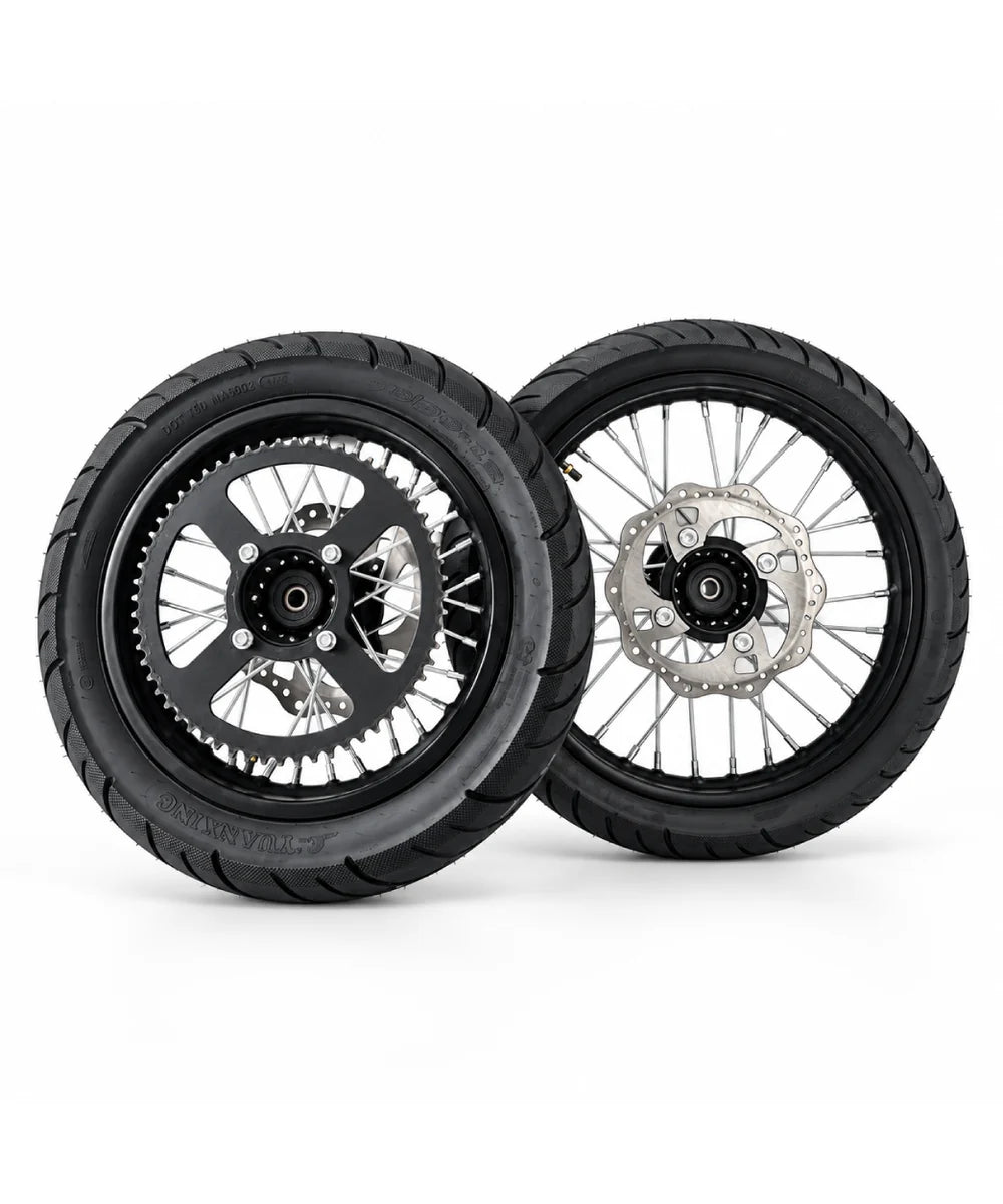 Anyland Rev Pro Electric Dirt Bike + Supermoto Wheel Set