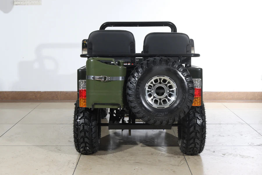 X-PRO Ranger 150 Jeep Go Kart with 3-Speed Semi-Automatic Transmission w/Reverse
