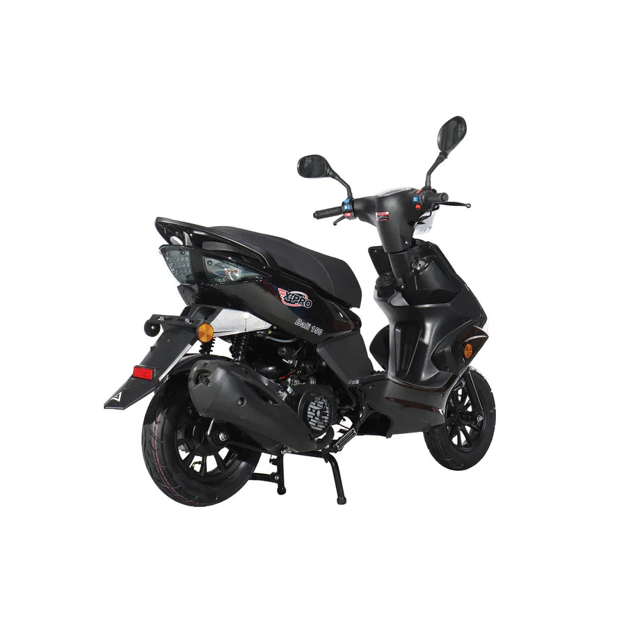 X-PRO Bali 150cc Moped Scooter with 10" Wheels! Electric Start, Large Headlights!