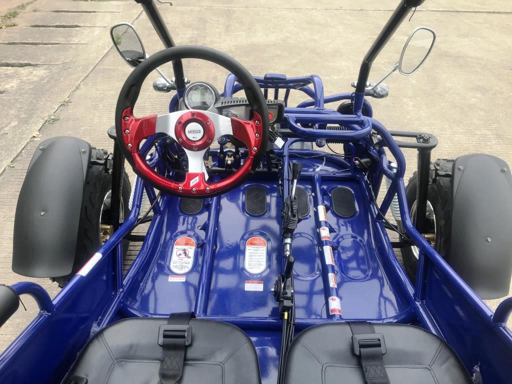 TrailMaster 200E XRX (EFI) Fuel Injection Deluxe Buggy Go Kart, Alloy Wheels, Lights, Turn Signals