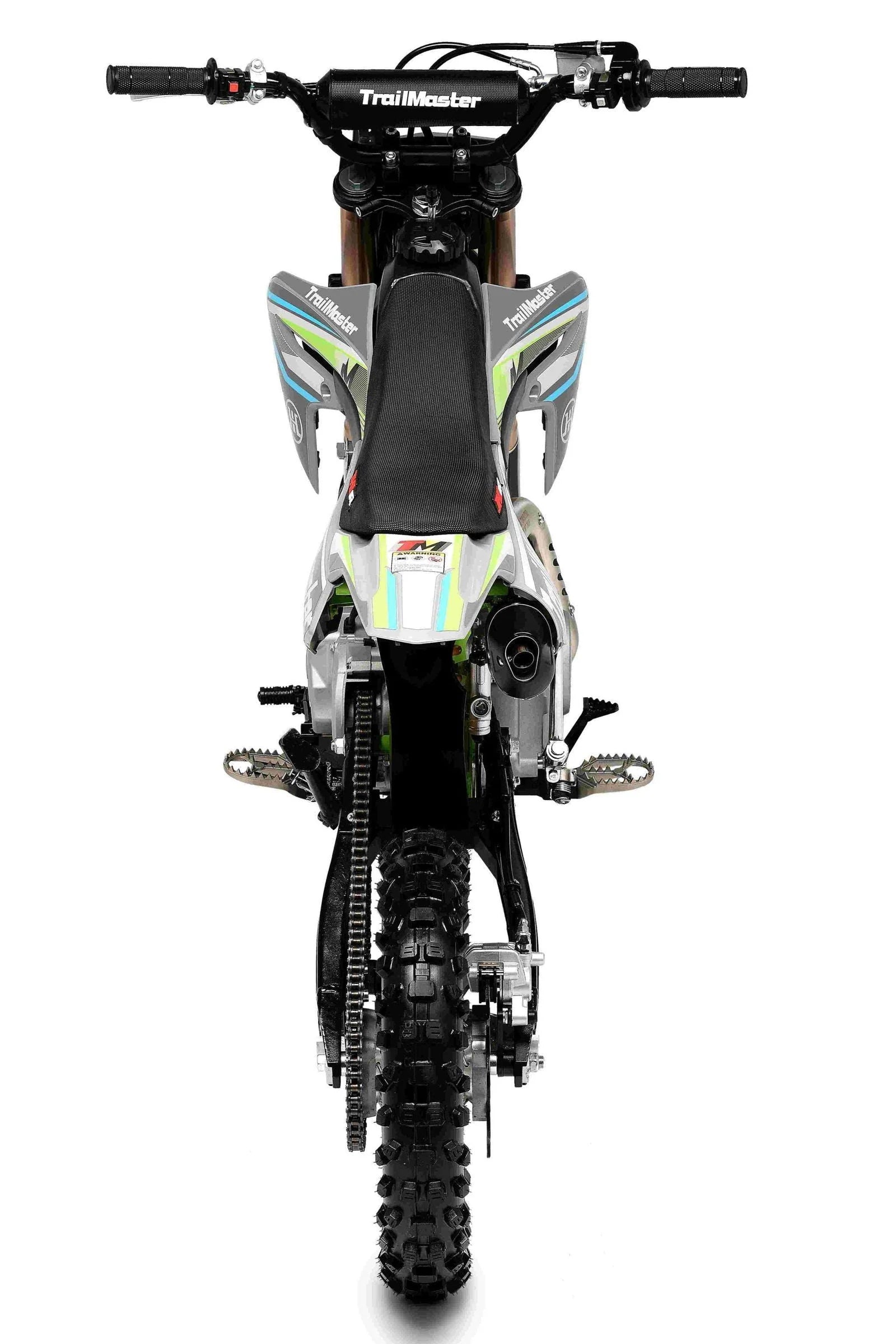 TrailMaster MK125ES Pro Series Dirt Bike, BOSCH EFI, 4-Speed, Electric Start, Dual Disc Brakes, (14/12) Wheels