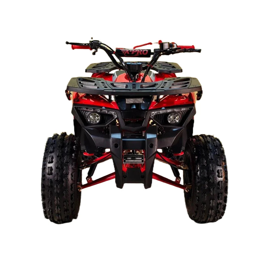 X-PRO Orca 125cc ATV with Automatic Transmission w/Reverse, LED Headlights, Electric Start, Big 19"/18" Tires!