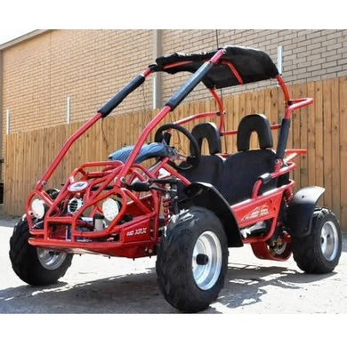 TrailMaster MID-Size XRX-R Go Kart, 196cc 6.5hp Torque Converter, Electric Start with Reverse, Kids Ages 7-12