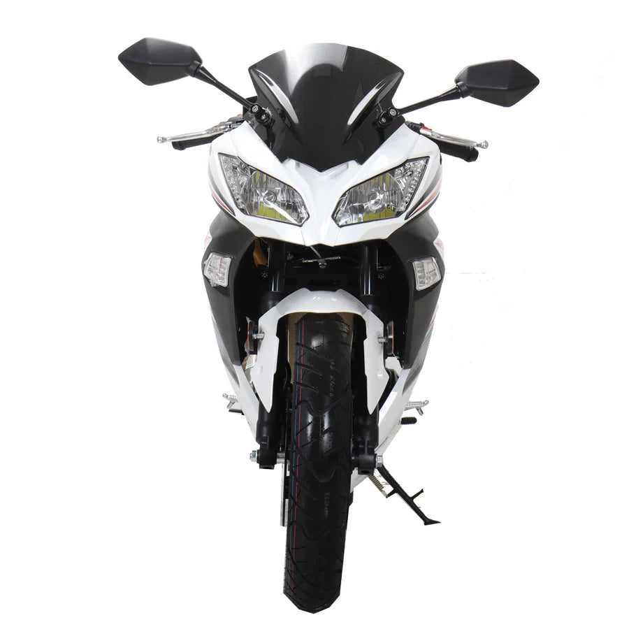 X-PRO Roaster 250 Electronic Fuel Injection Street Motorcycle with 6-Speed Manual Transmission, Electric Start! 17in Wheels! Assembled In Crate!