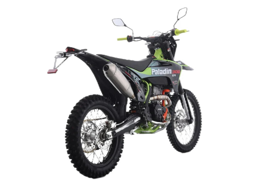 X-PRO Paladin 300 EFI Dirt Bike with 6-Speed Manual Transmission and Balance Shaft and Dual Overhead Camshaft (DOHC) with Four Valves Engine, Electric Start! Big 21in/18in Wheels! (LOW STOCK)