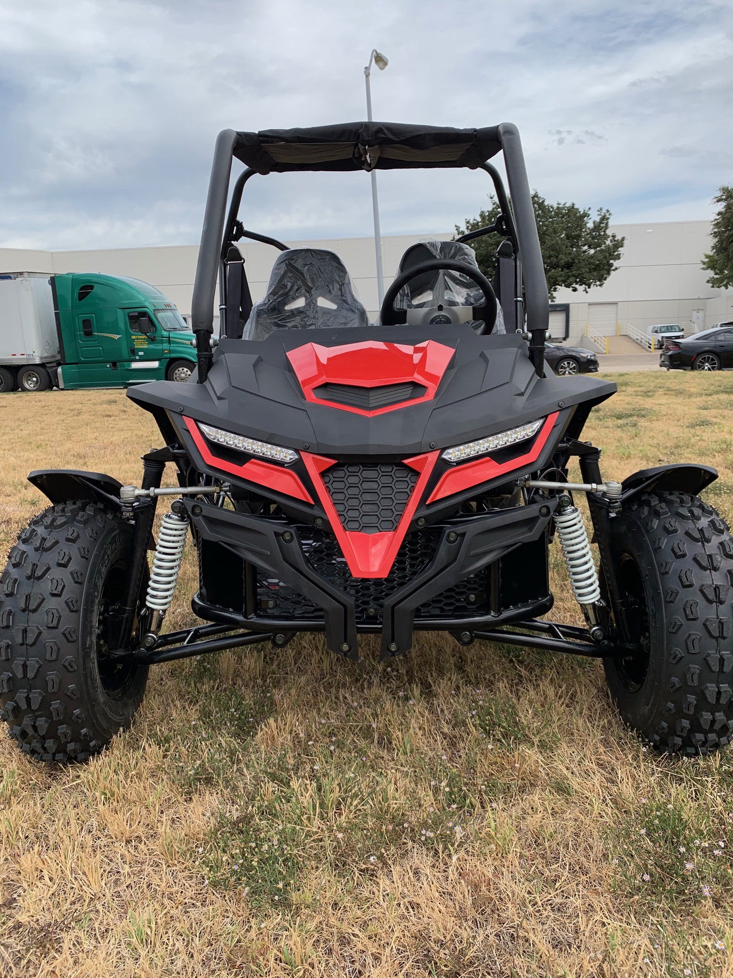 TrailMaster Cheetah 200E EFI Buggy Go Kart, CVT Automatic with Reverse