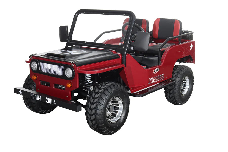 X-PRO E-Ranger 3000W Peak Power 60V Electric Mini Jeep with Reverse and Disc Brake!