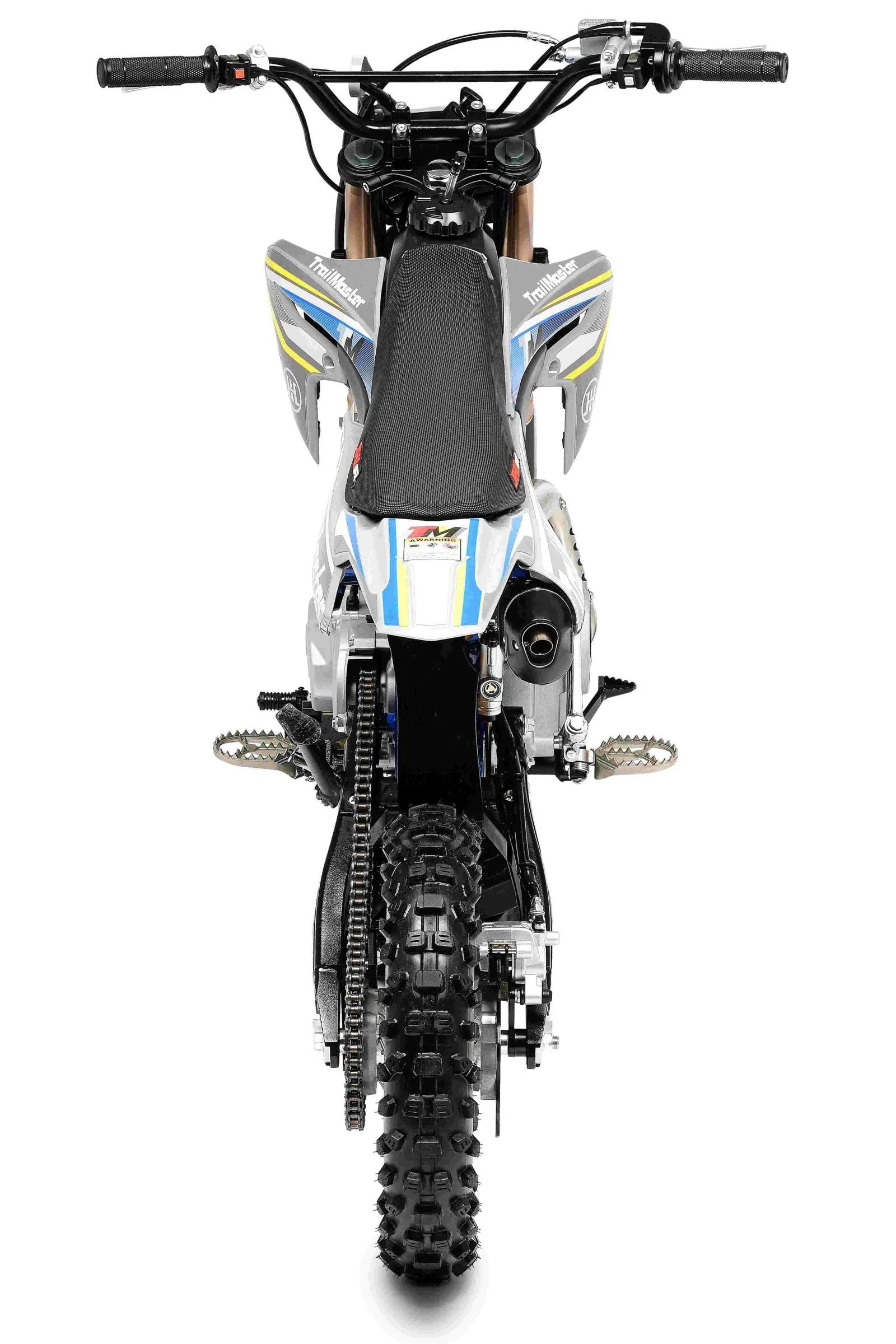 TrailMaster MK125ES Pro Series Dirt Bike, BOSCH EFI, 4-Speed, Electric Start, Dual Disc Brakes, (14/12) Wheels
