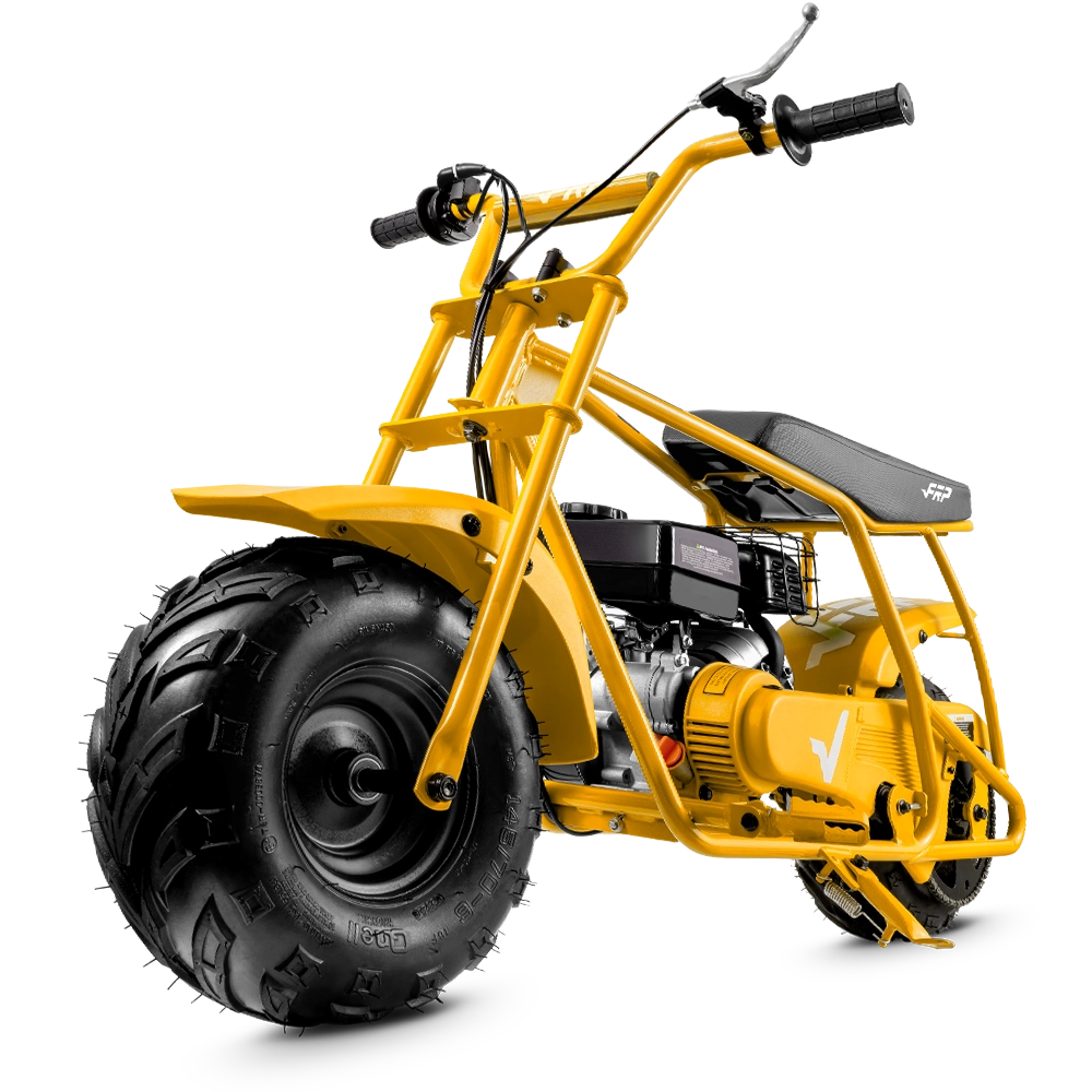FRP Moto GMB100 99cc Gas Mini Bike for Adults & Teens - Up to 220 lbs