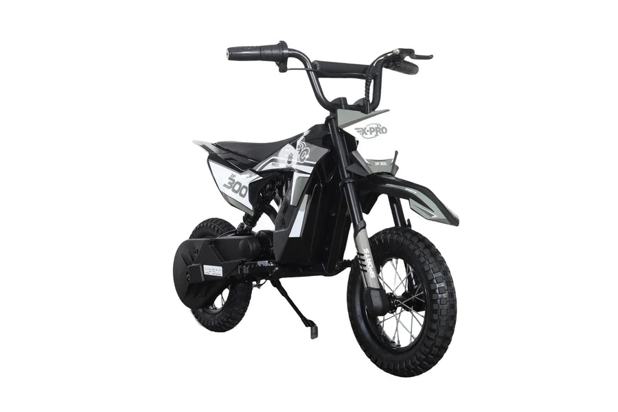X-PRO 300W 36V Electric Dirt Bike with Adjustable Speed! 12" Pneumatic Tires!