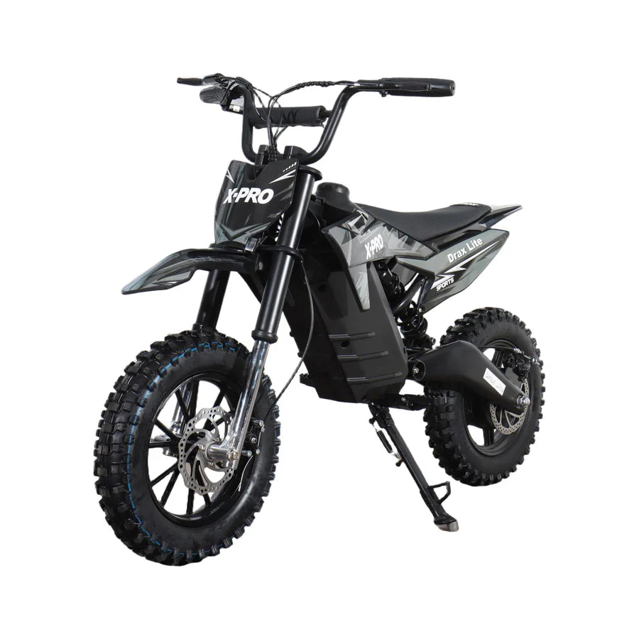 X-PRO Drax Lite 1200W 48V Electric Dirt Bike with Adjustable Speed!