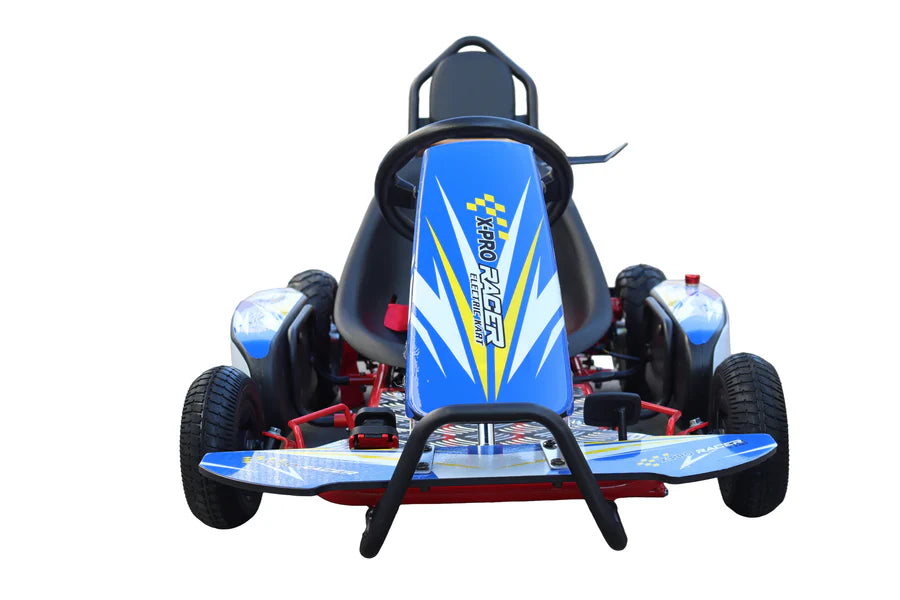 X-PRO Rambler 700W 350W*2 Kids Electric Go Kart with Reverse and Disc Brake! 6in Tires!