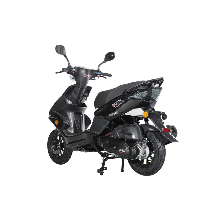 X-PRO Bali 150cc Moped Scooter with 10" Wheels! Electric Start, Large Headlights!