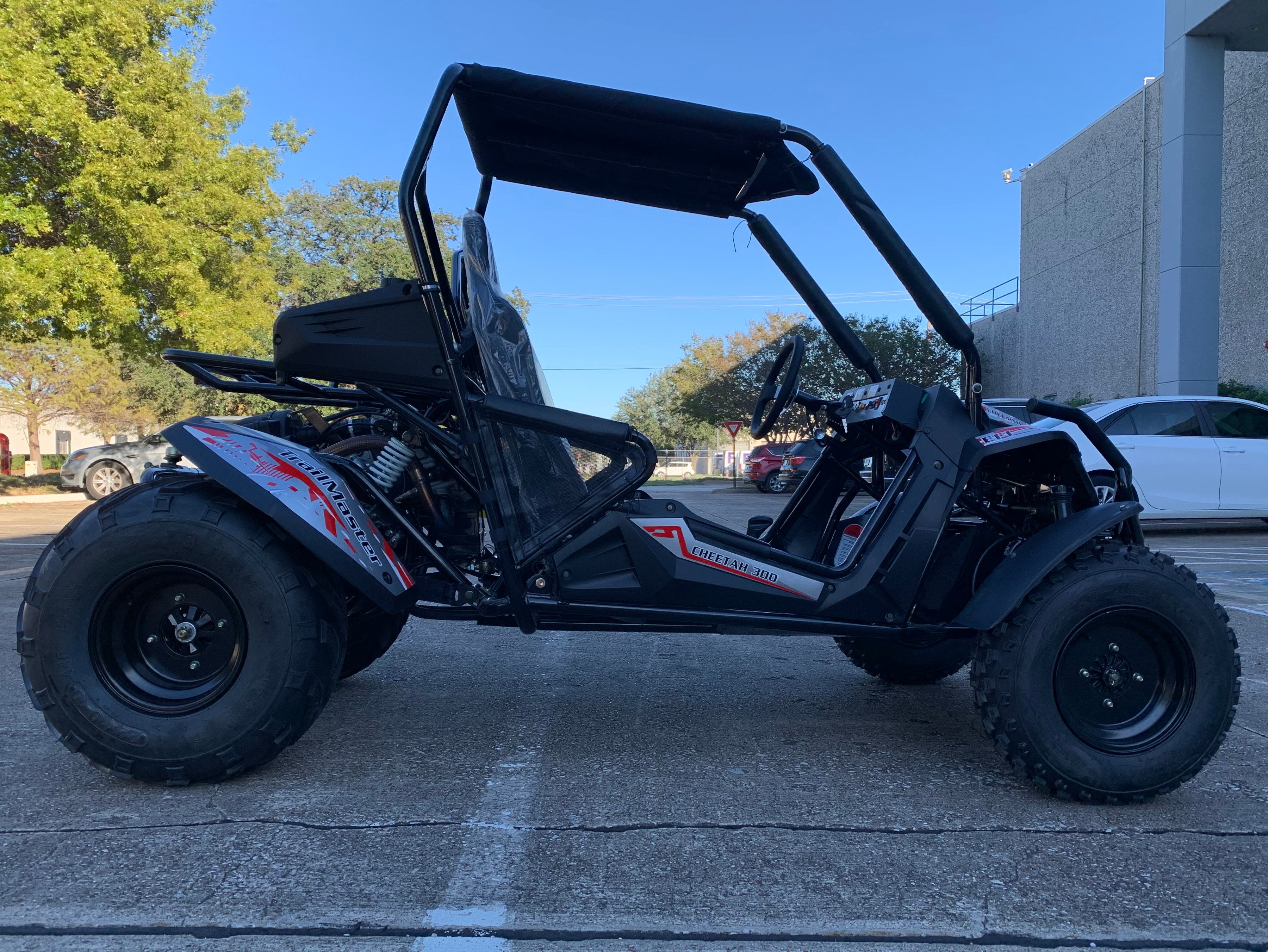 TrailMaster Cheetah 300E EFI UTV Go Kart, Shaft Drive, Liquid Cooled CVT Auto with Reverse