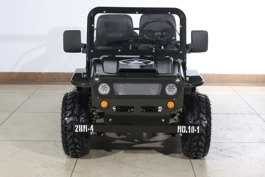 X-PRO Ranger 150 Jeep Go Kart with 3-Speed Semi-Automatic Transmission w/Reverse