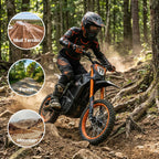 X-PRO E-HAWK 3500W Peak Power 48V Teens Adults Electric Dirt Bike