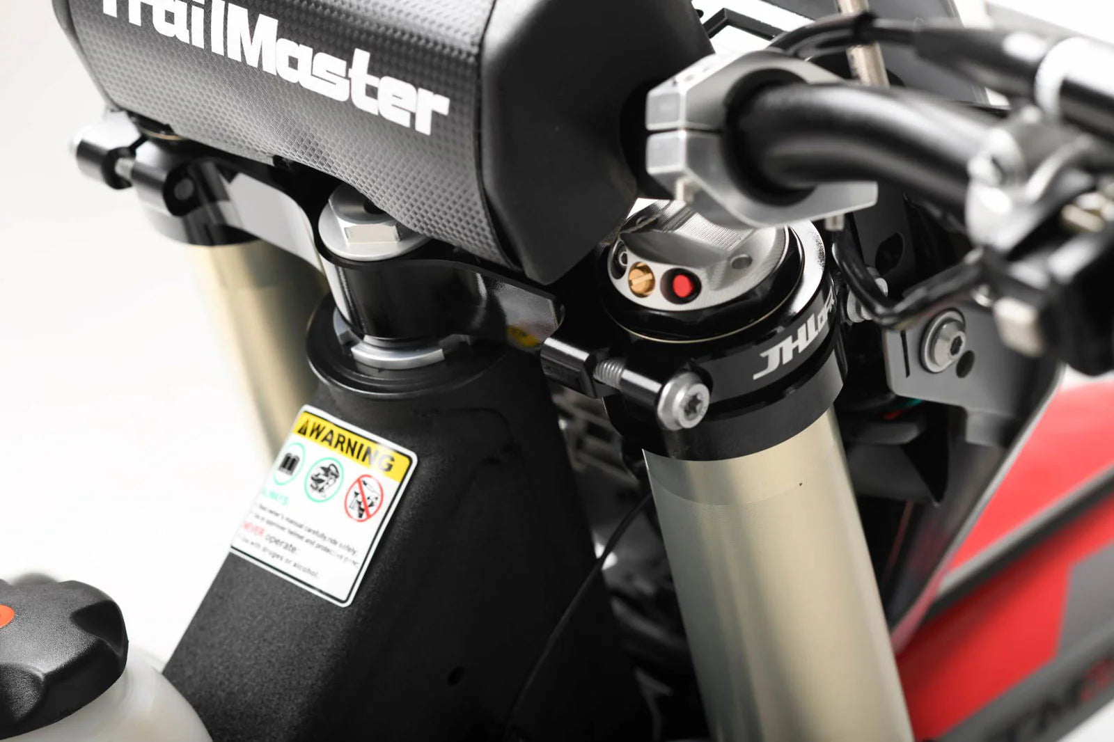 TrailMaster LX300-Pro Dirt Bike, NC300 EFI Racing Engine, Liquid-Cooled, 6-Speed Manual, Dual Disc Brakes, Electric Start with Kick backup, Billet Wheels (21/18)