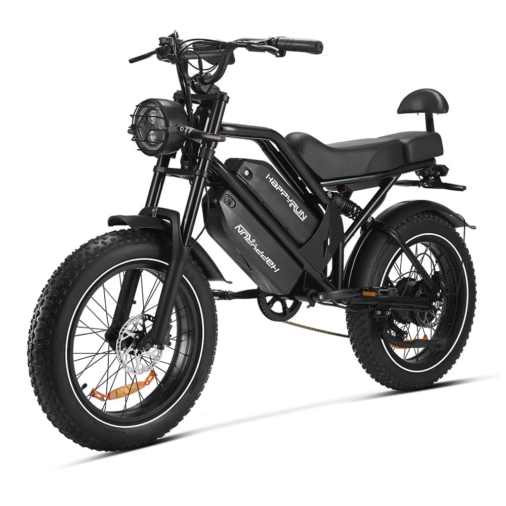 HappyRun G70 UL 2849 Certified Dual Battery Fast Electric Cargo Bike