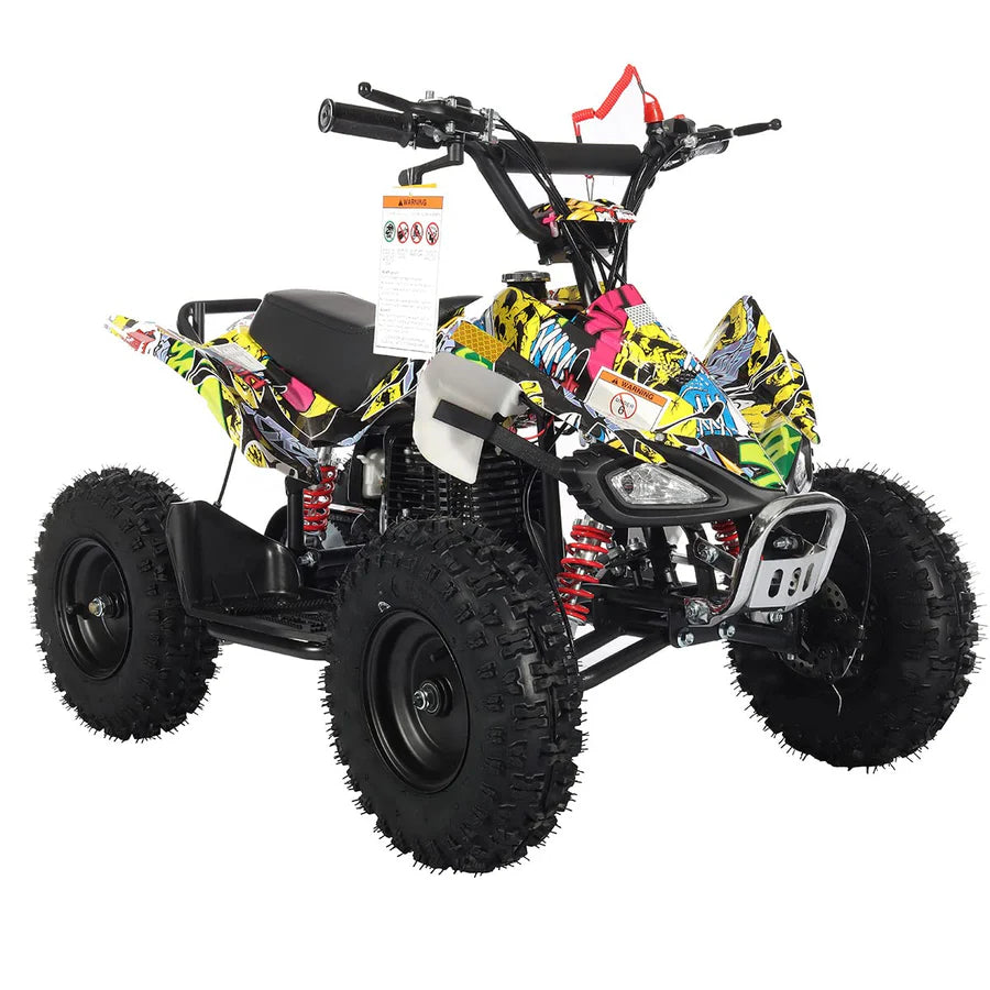 X-PRO Thunder 40cc ATV with Chain Transmission, Pull start! Disc Brake! 6in Tires!