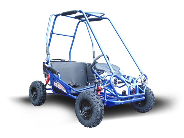 TrailMaster MINI XRS+ Kids Go Kart, 5.5hp Gas Engine, Dual Seats, Adjustable Pedals, Pull Start, Kids Ages 4-9