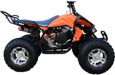 TrailMaster Coolster (3200S) 200cc Sport ATV, Automatic with Reverse, 10-inch Alloy Wheels, Hydraulic Disc Brakes