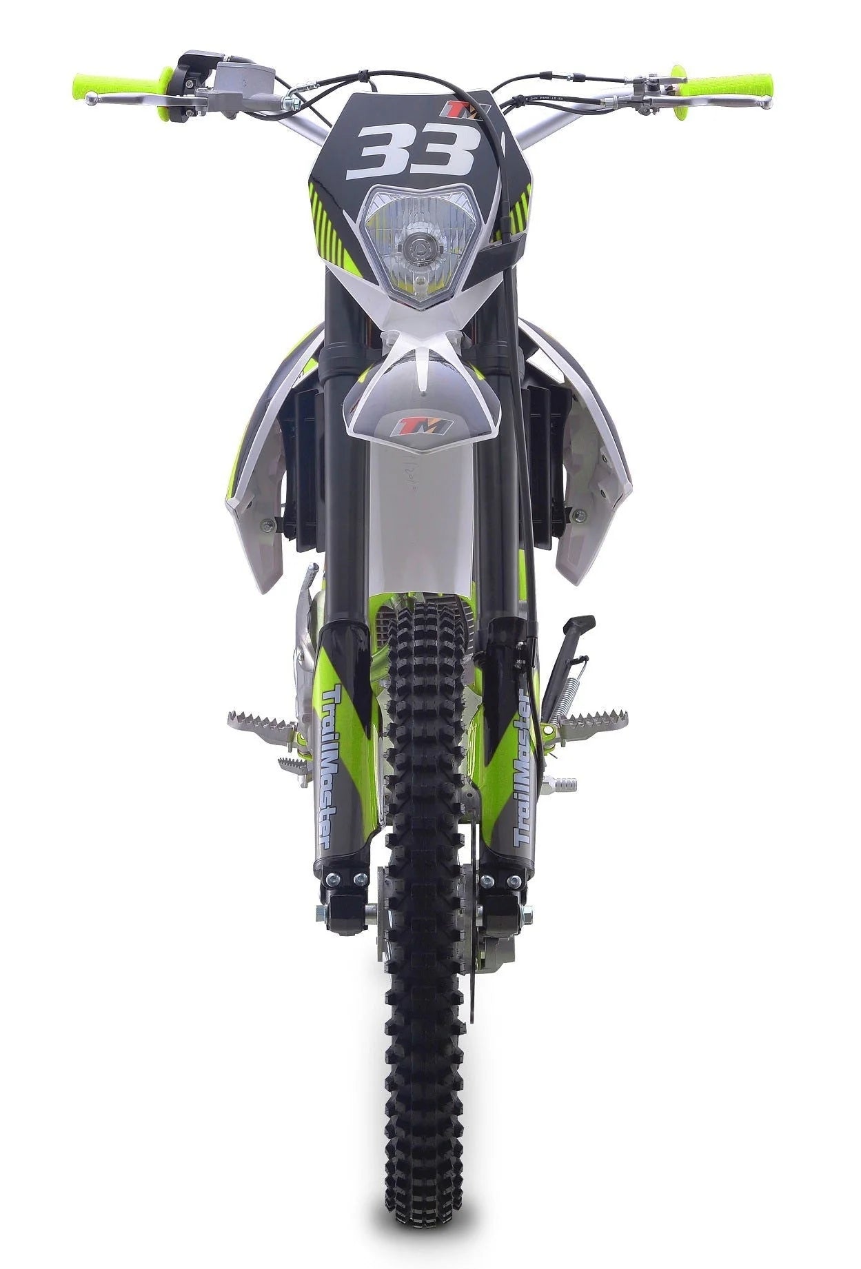 TrailMaster TM33 250 Dirt Bike, 5-Speed Manual, Dual Disc Brakes (21/18)