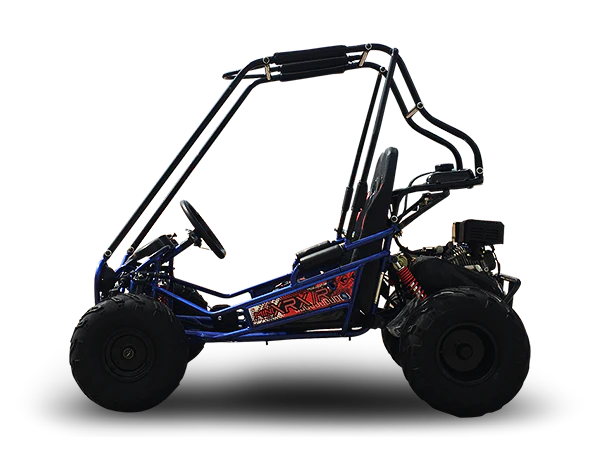 TrailMaster MINI XRX/R+ Go Kart, 5.5hp Parental Remote Control with Reverse, Kids Ages 4-9