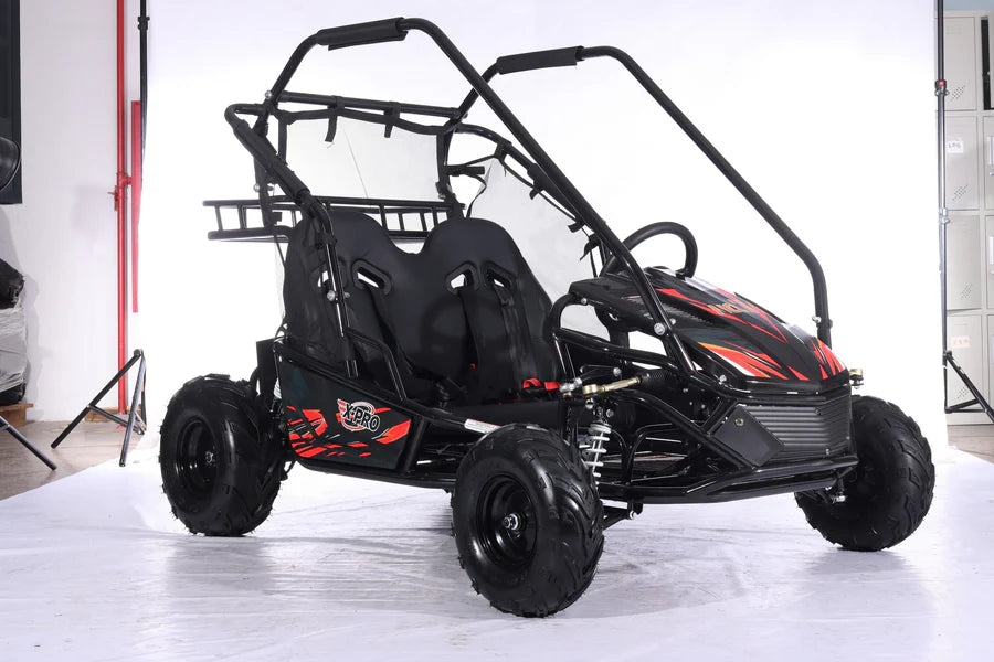 X-PRO E-Rover 2000W 60V Kids Electric Go Kart with Reverse and Rear Disc Brake