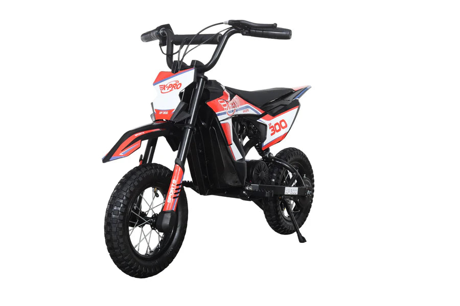 X-PRO 300W 36V Electric Dirt Bike with Adjustable Speed! 12" Pneumatic Tires!