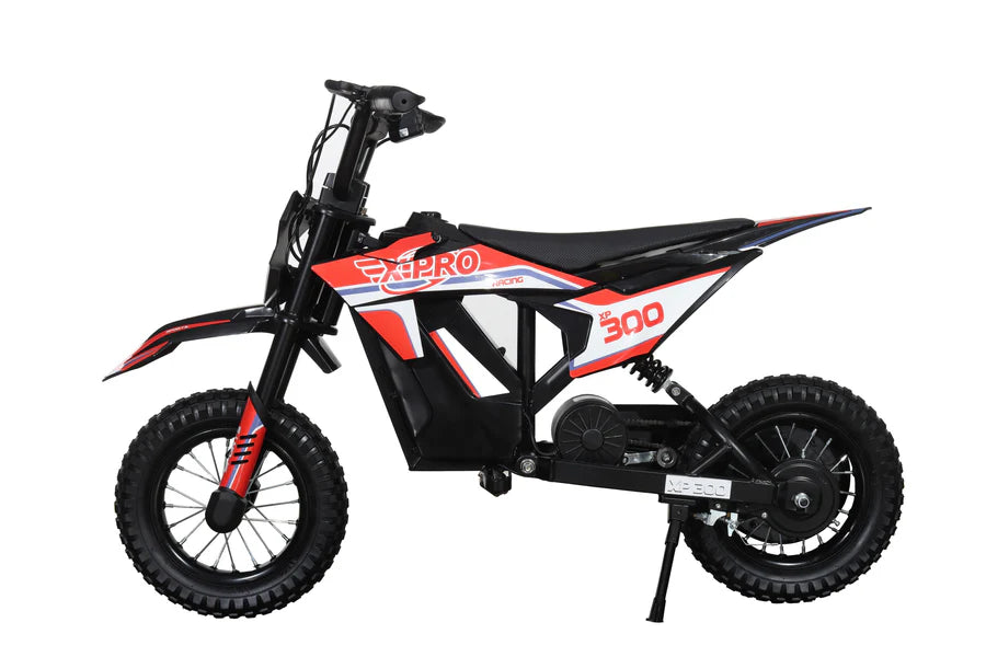 X-PRO 300W 36V Electric Dirt Bike with Adjustable Speed! 12" Pneumatic Tires!