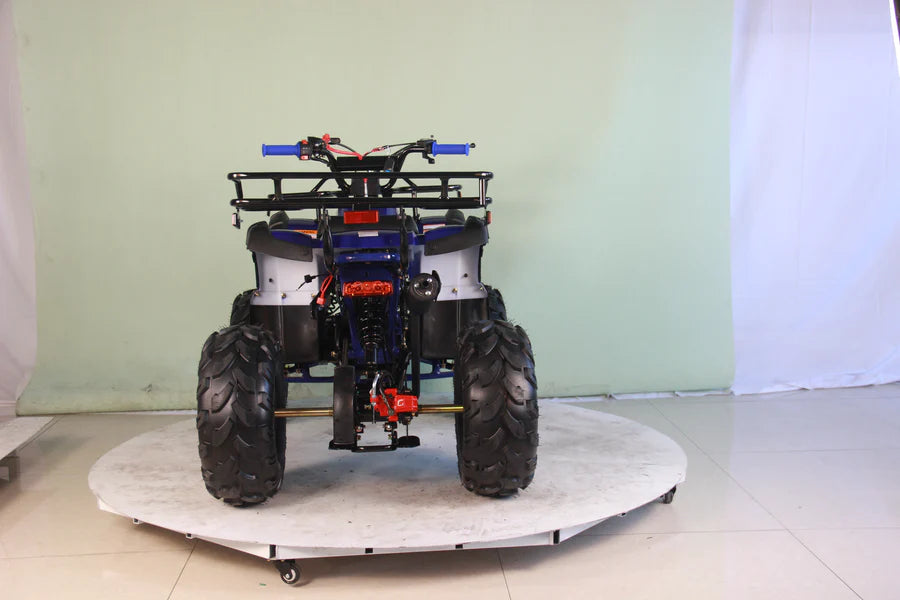 X-PRO Hawk 125cc ATV with Automatic Transmission w/Reverse, LED Headlights, Remote Control! Big 19in/18inTires!