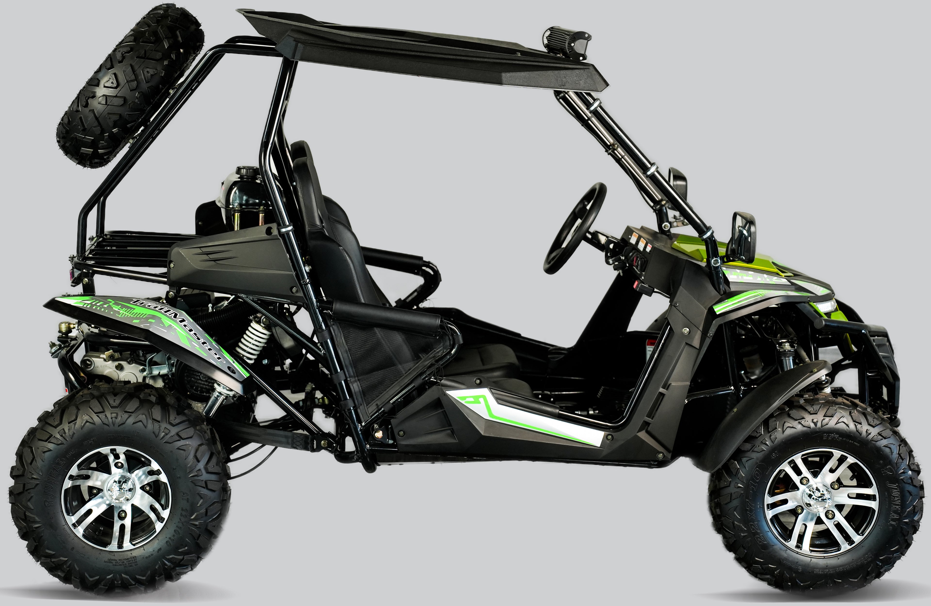 TrailMaster Cheetah 200X Go Kart (Special) CVT Automatic with Reverse, Alloy Wheels, Windshield