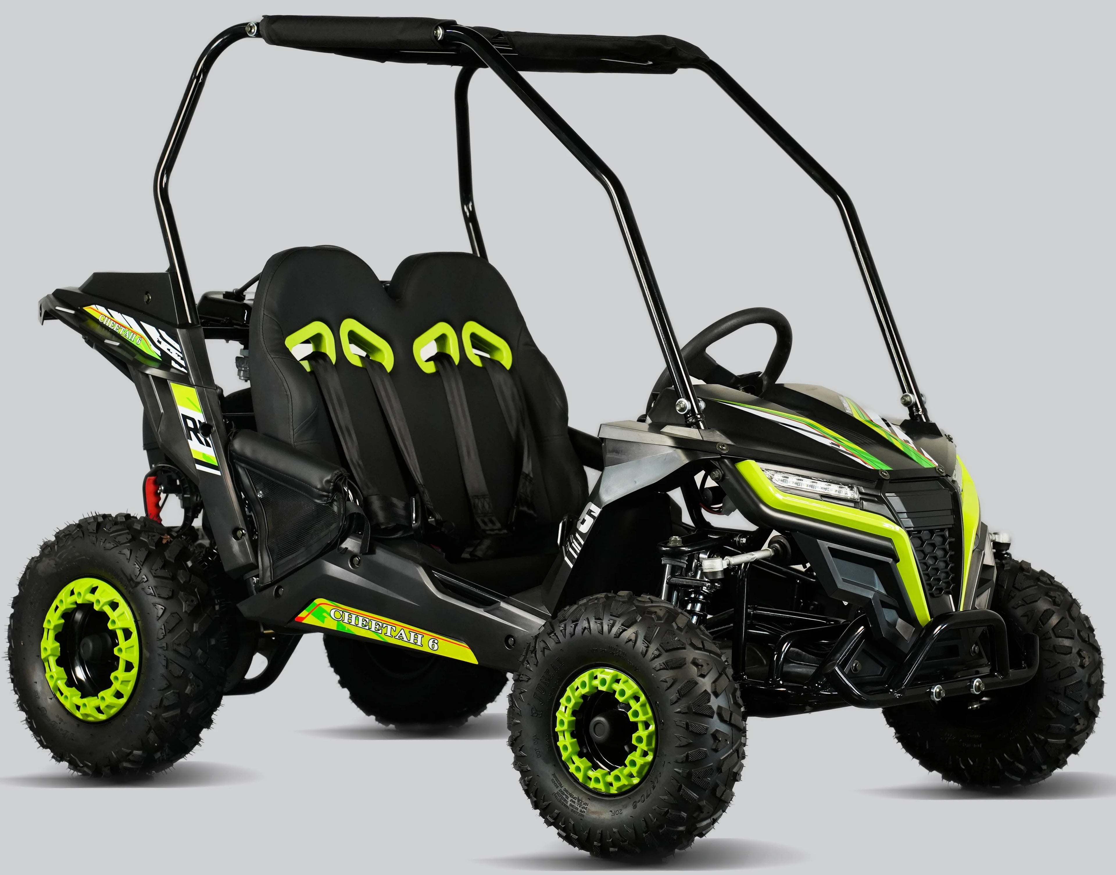 TrailMaster Cheetah-6 Go Kart, 5.5hp Electric Start, Remote Start/Kill with Reverse, Kids Ages 4-9