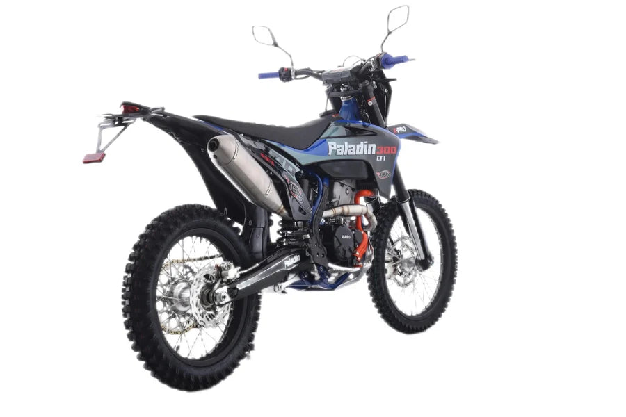 X-PRO Paladin 300 EFI Dirt Bike with 6-Speed Manual Transmission and Balance Shaft and Dual Overhead Camshaft (DOHC) with Four Valves Engine, Electric Start! Big 21in/18in Wheels! (LOW STOCK)
