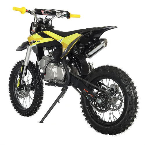 X-PRO X17 125cc Dirt Bike with Automatic Transmission, Electric Start, Big 17in/14in Tires!