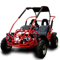 TrailMaster MID-Size XRX Go Kart, 196cc 6.5hp Torque Converter, Electric-Start, Kids Ages 7-12