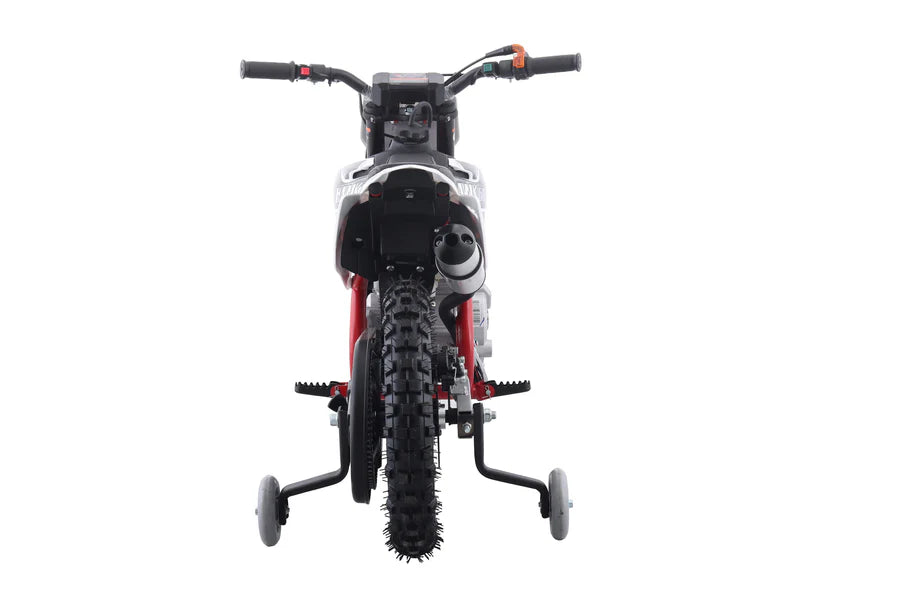 X-PRO Hawk 60 Dirt Bike with CVT Transmission, Electric start, Disc Brake! 10in Wheels! With Free Training Wheels!