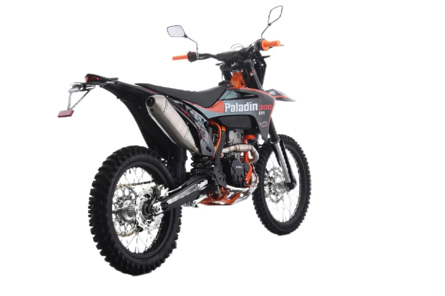 X-PRO Paladin 300 EFI Dirt Bike with 6-Speed Manual Transmission and Balance Shaft and Dual Overhead Camshaft (DOHC) with Four Valves Engine, Electric Start! Big 21in/18in Wheels! (LOW STOCK)