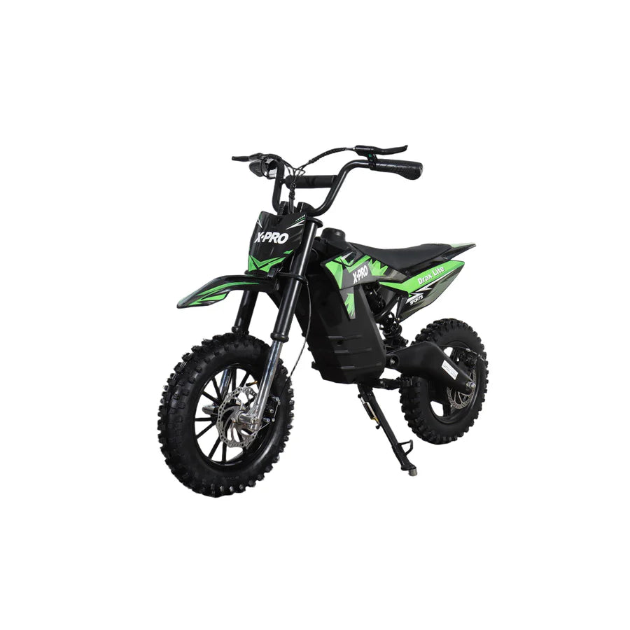 X-PRO Drax Lite 1200W 48V Electric Dirt Bike with Adjustable Speed!