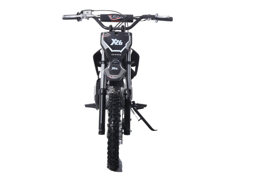 X-PRO Lynx 125cc Dirt Bike with 4-Speed Manual Transmission, Kick Start, Big 14"/12" Tires! Zongshen Brand Engine!