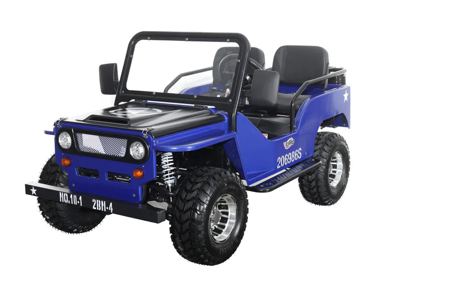 X-PRO E-Ranger 3000W Peak Power 60V Electric Mini Jeep with Reverse and Disc Brake!