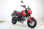 X-PRO 125cc Vader Motorcycle with Manual Transmission, Electric Start! Dual Headlights! Big 12in Wheels!