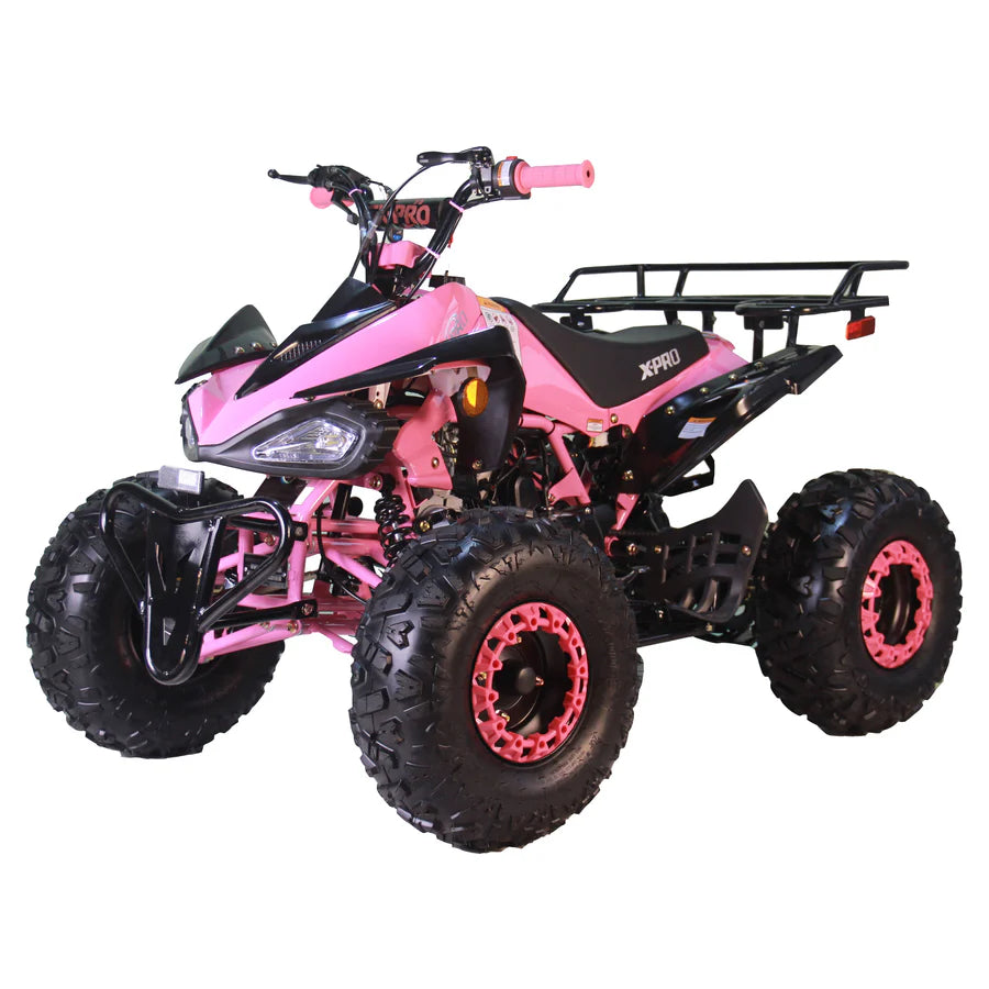 X-PRO Leopard 125cc ATV with Automatic Transmission w/Reverse, Remote Control! Big 19in/18inTires!