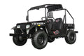 X-PRO Ridge 200 Jeep with CVT Transmission w/Reverse! with Windshield & Soft Top, 4-Wheel Disc Brakes, Big 20.5” Wheels!