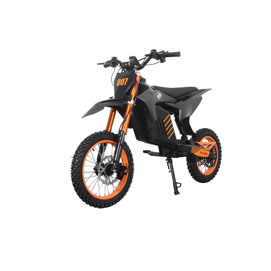 X-PRO Drax Sport 2700W 48V 23AH Teens Adults Electric Dirt Bike with New Version LED Light! 14"/12" Wheels!
