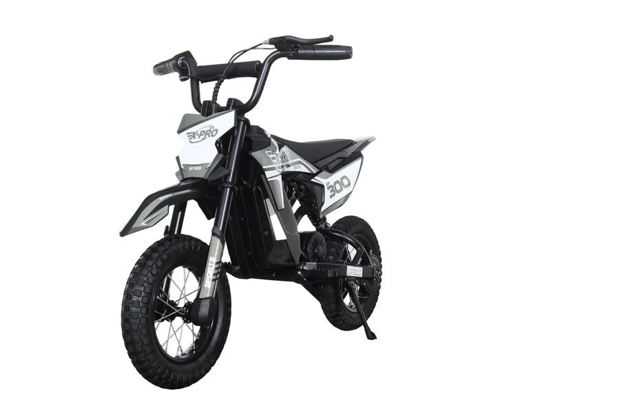 X-PRO 300W 36V Electric Dirt Bike with Adjustable Speed! 12" Pneumatic Tires!